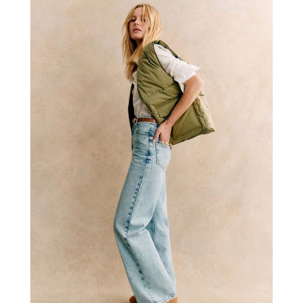 La Maille Sezane Enrica Jacket in Khaki Size 38 / US 6 / M✨ - Picture 4 of 11
